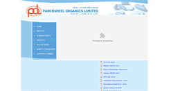 Desktop Screenshot of panchsheelorganics.com